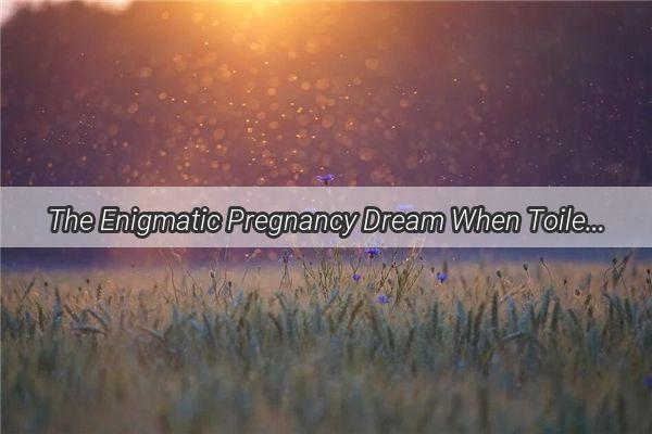 The Enigmatic Pregnancy Dream When Toilets and Excrement Take Center Stage